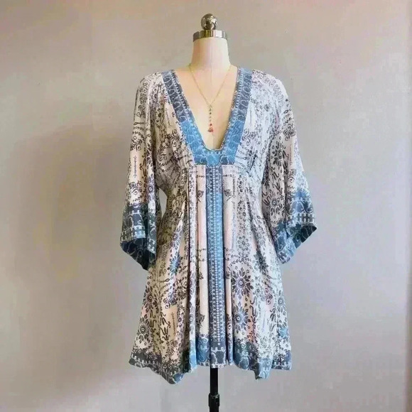 Free People Dresses & Skirts - Free People Tallula Mini Dress with Pockets Size Small